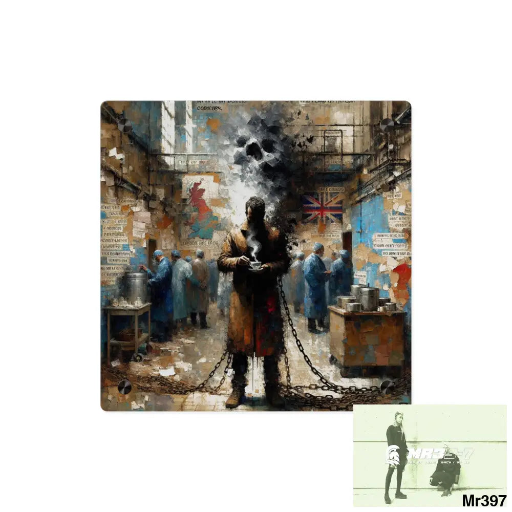 My life my deaths their plans failed inside a Mental Health VAR 2012 to 2025 Ltd Edition no 3 Acrylic Wall Art Panels