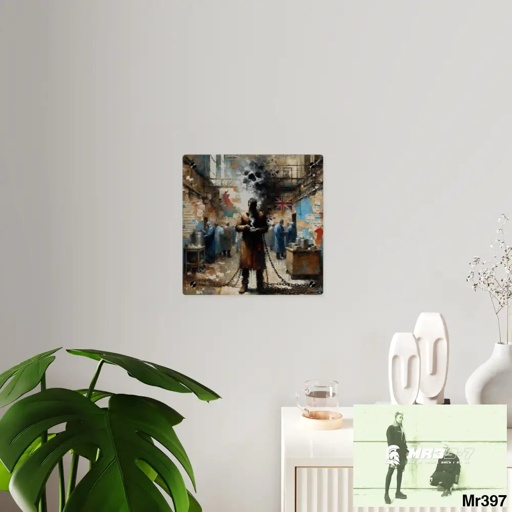 My life my deaths their plans failed inside a Mental Health VAR 2012 to 2025 Ltd Edition no 3 Acrylic Wall Art Panels