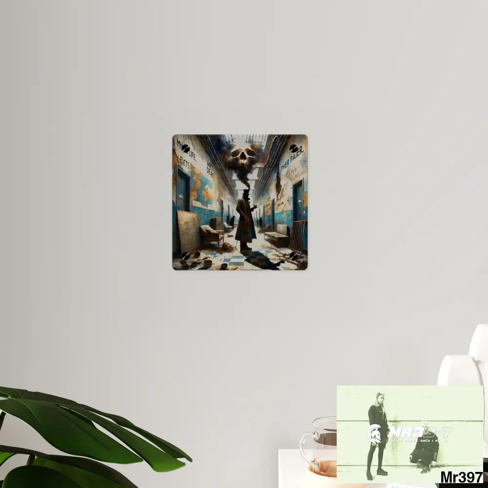 My life my deaths their plans failed inside a Mental Health VAR 2012 to 2025 Ltd Edition no 7 Acrylic Wall Art Panels