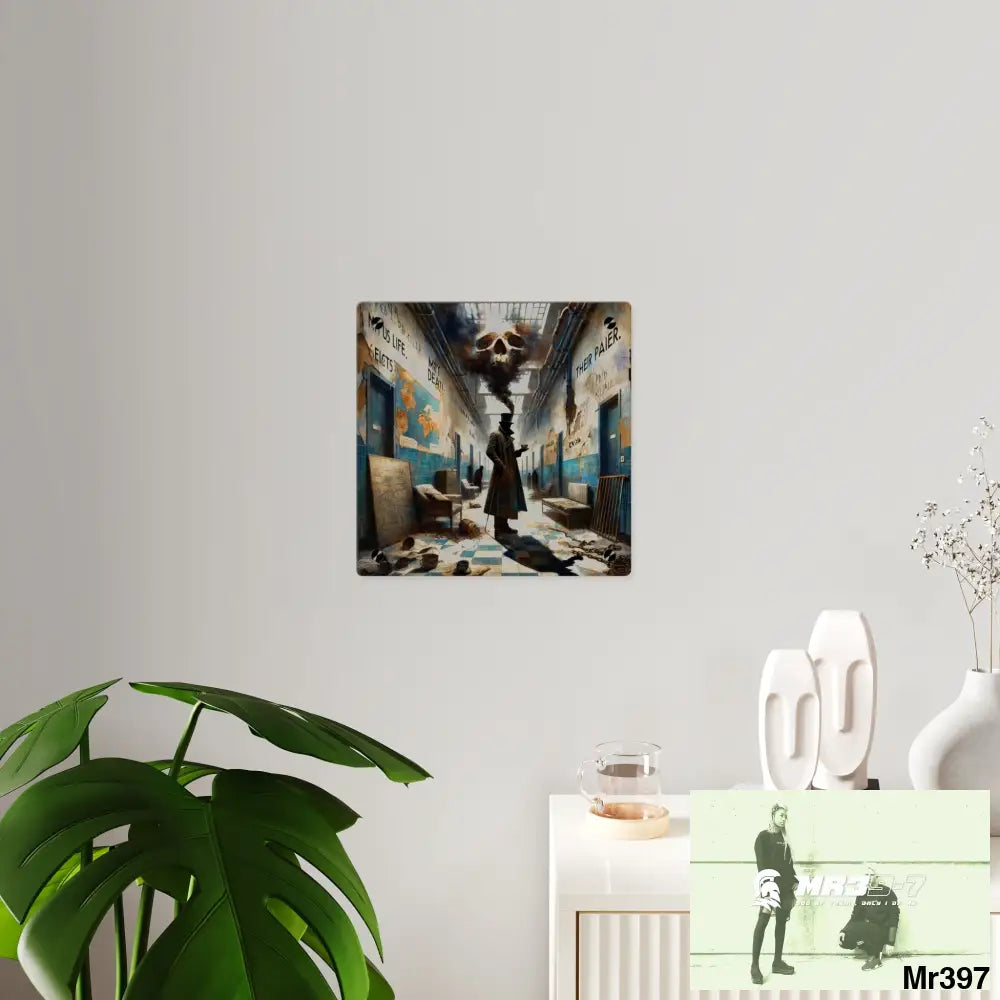 My life my deaths their plans failed inside a Mental Health VAR 2012 to 2025 Ltd Edition no 8 Acrylic Wall Art Panels