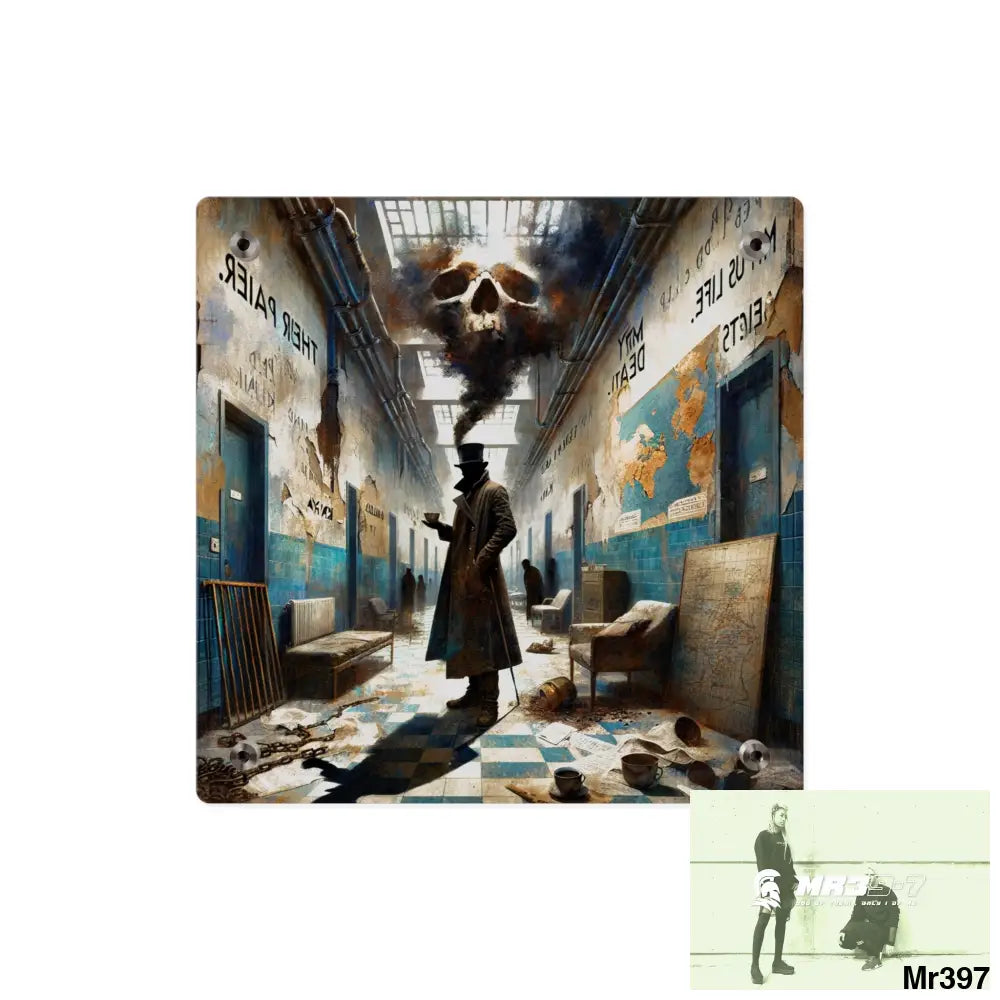 My life my deaths their plans failed inside a Mental Health VAR 2012 to 2025 Ltd Edition no 8 Acrylic Wall Art Panels