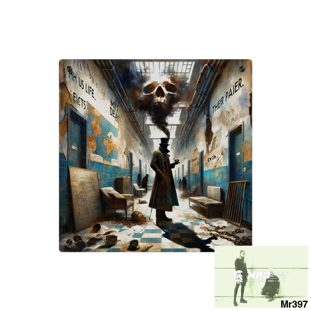 My life my deaths their plans failed inside a Mental Health VAR 2012 to 2025 no 9 Ltd Edition no Acrylic Wall Art