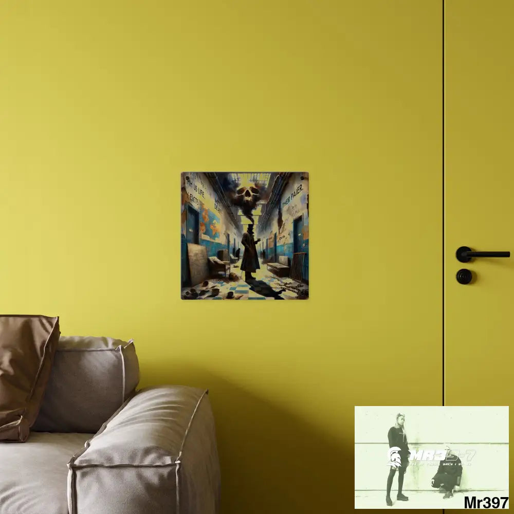 My life my deaths their plans failed inside a Mental Health VAR 2012 to 2025 no 9 Ltd Edition no Acrylic Wall Art