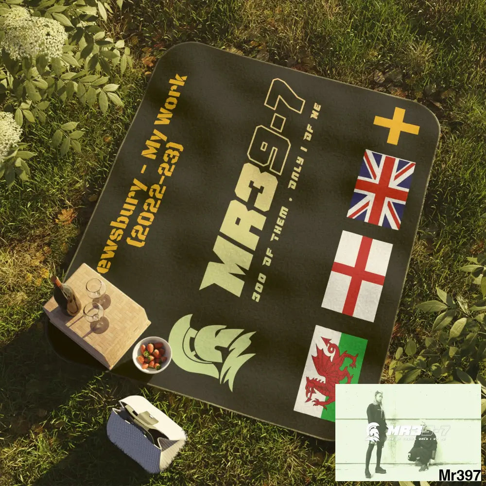 My work Shrewsbury 2022-23 Picnic Blanket 61’’ × 51’’ Home Decor