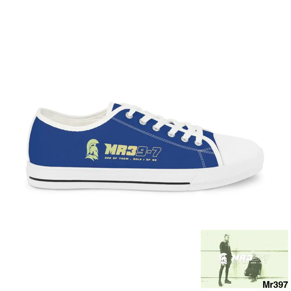 Navy Blue MR39S Men’s Low Top Sneakers Shoes