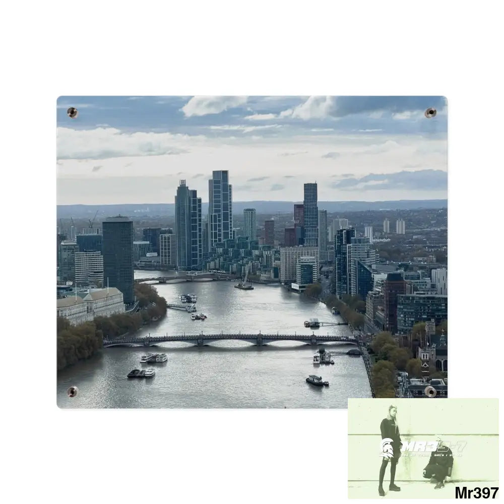 NEVER TAKE MY “I” A1 London Limited Edition Style Narrative Acrylic Wall Art 20″ x 16″ (Horizontal) / 0.25’’ Home Decor