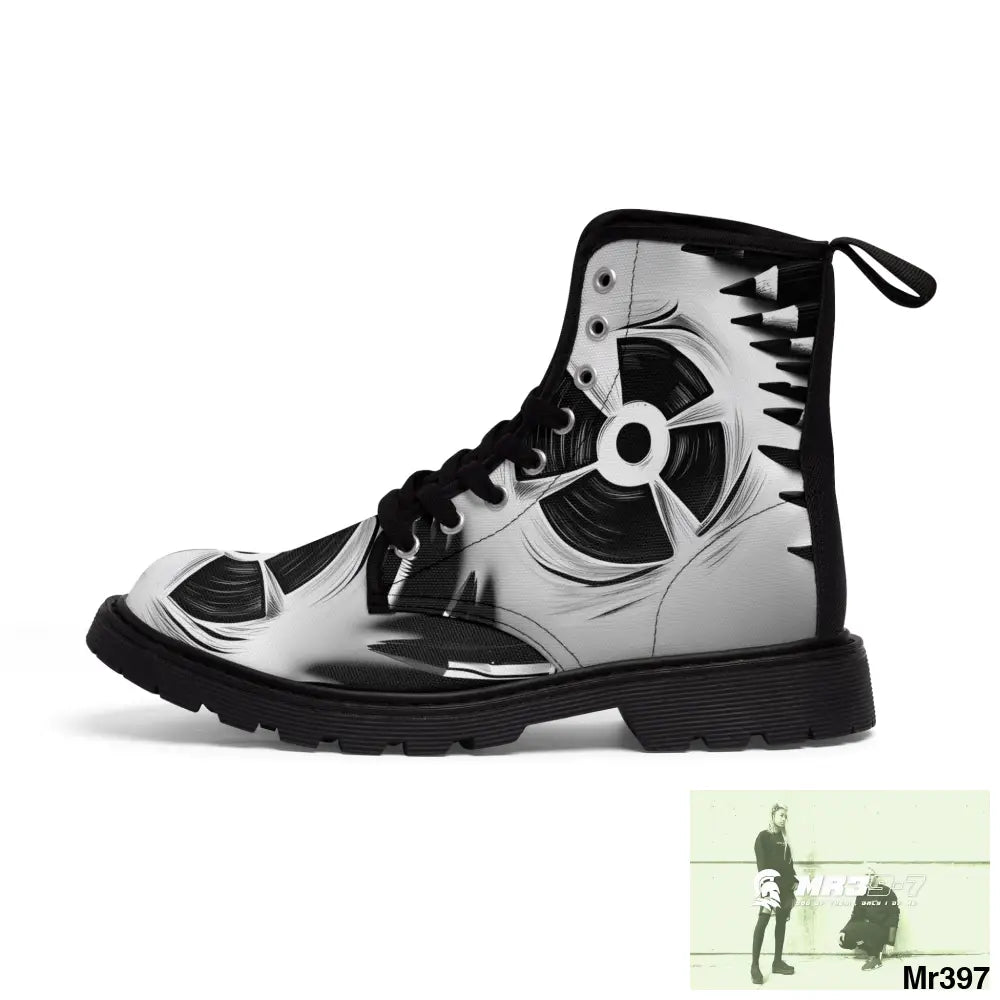 North Africa and UK Blasts from the past Mens Canvas Boots Shoes