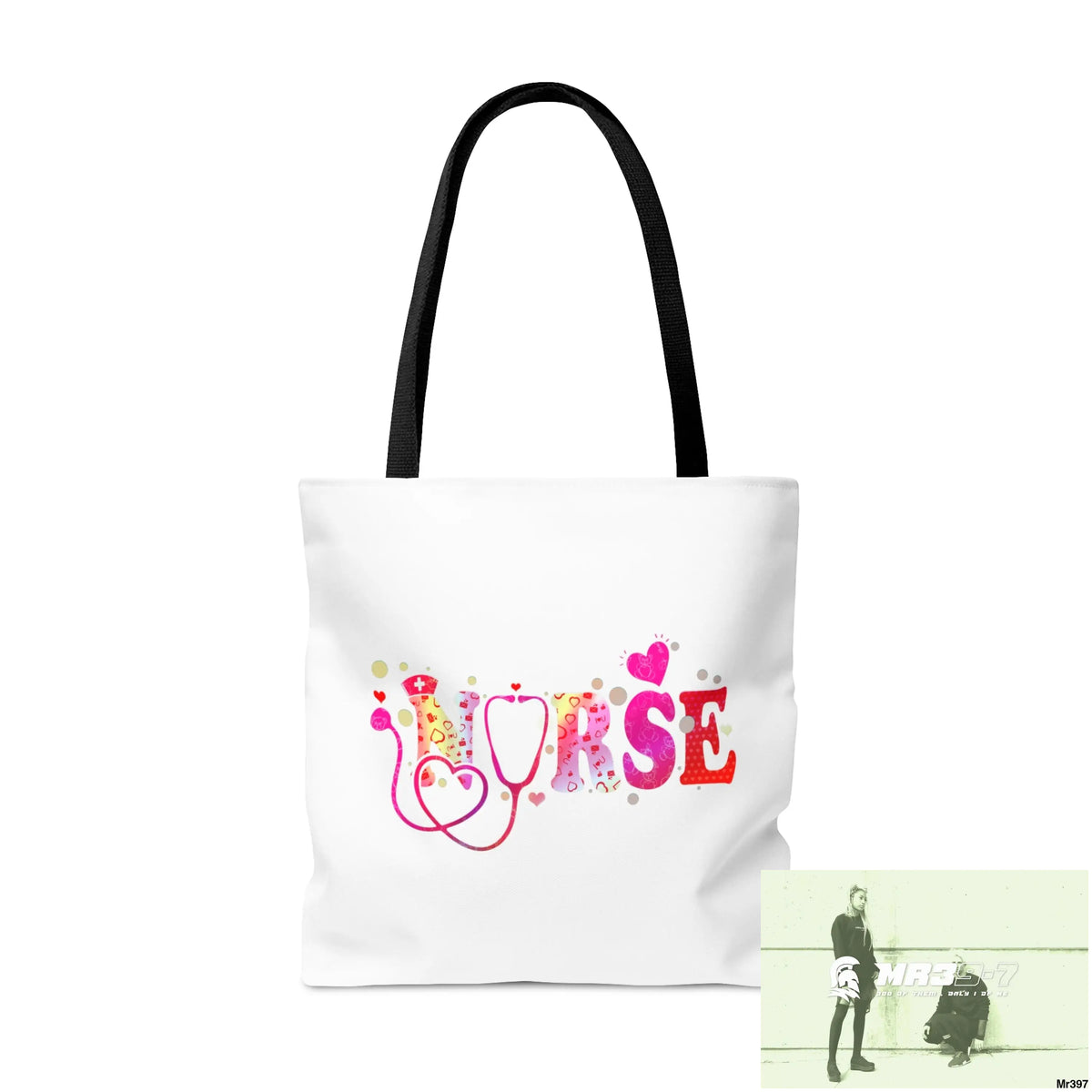 Nurse Love Tote Bag (AOP) Bags