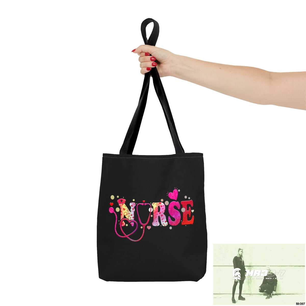 Nurse Love Tote Bag (AOP) Bags