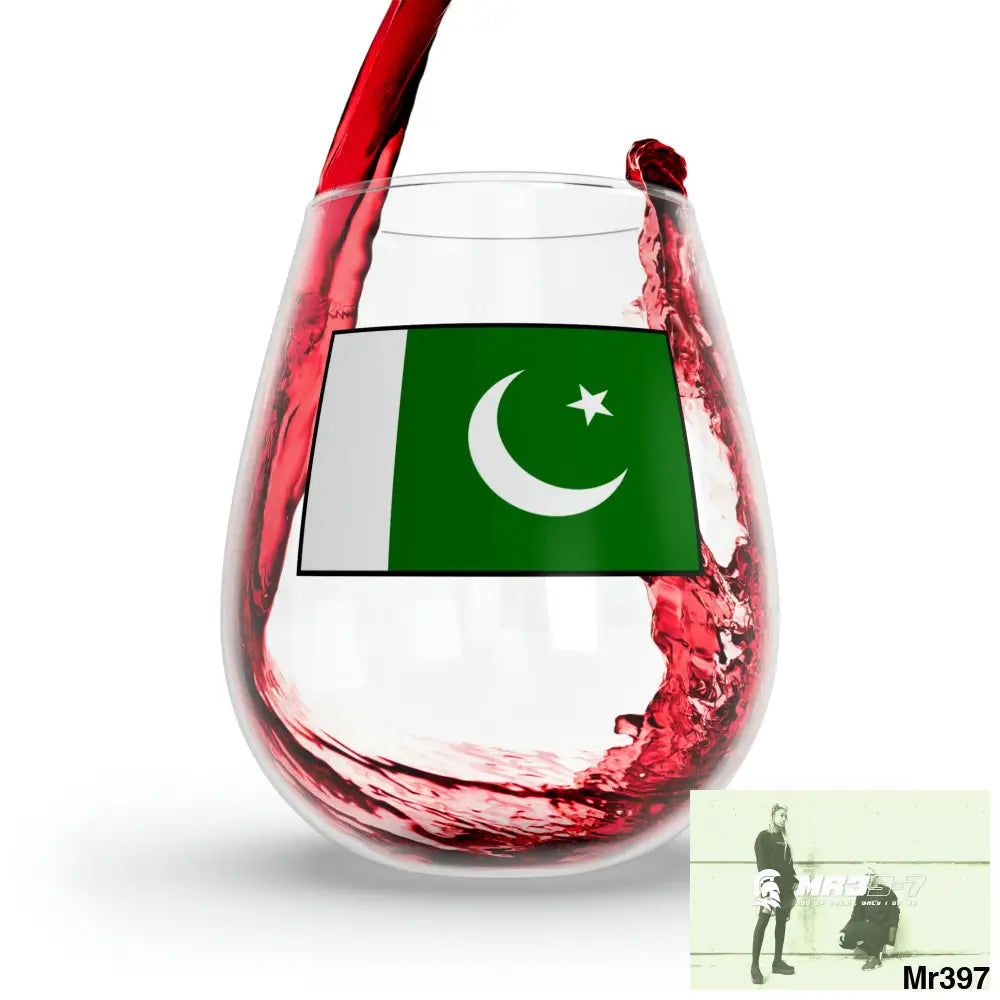 Pakistan Stemless Wine Glass 11.75oz 11.75oz Mug
