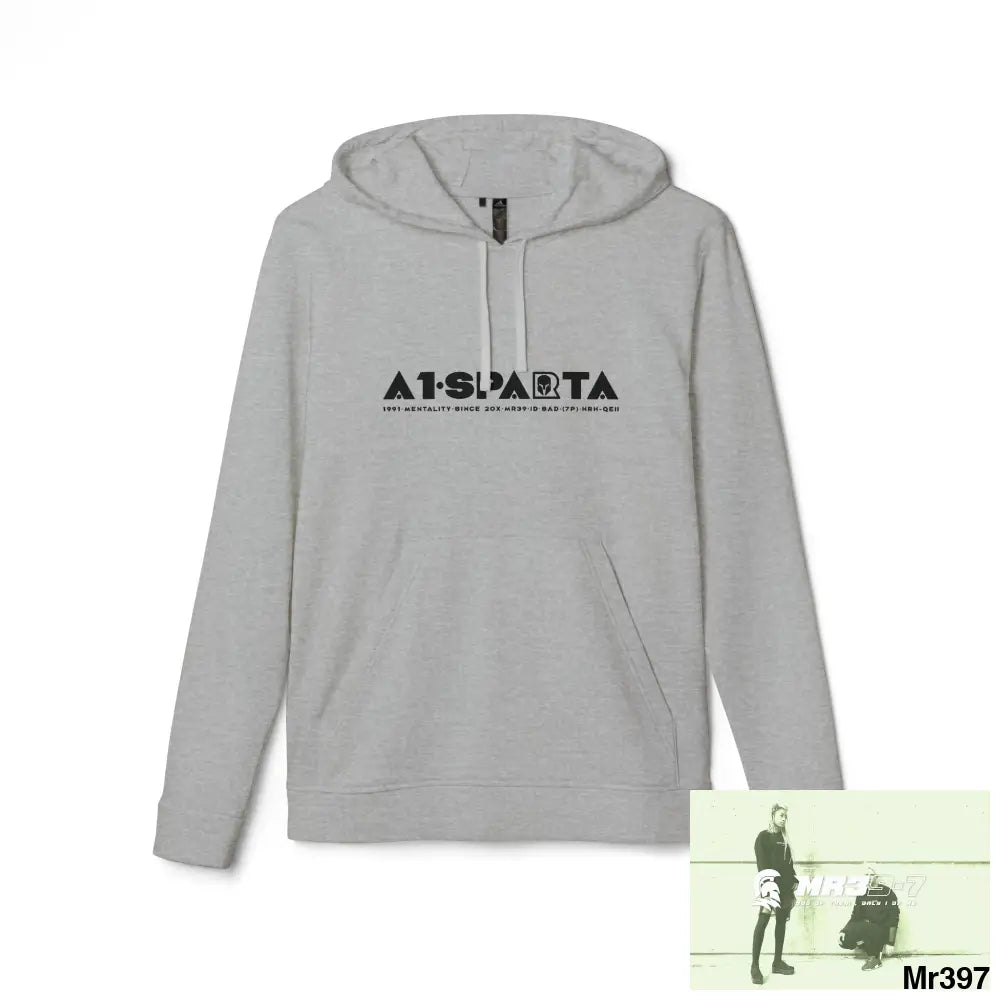 Premium Brand Unisex Fleece Hoodie A1-Sparta Create your own Adventures and your Dreams will follow Grey Heather / XS