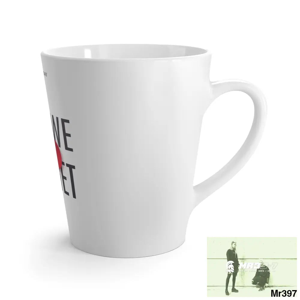 Remembrance Day Poppy Lest We Forget Latte Mug 12oz Mug