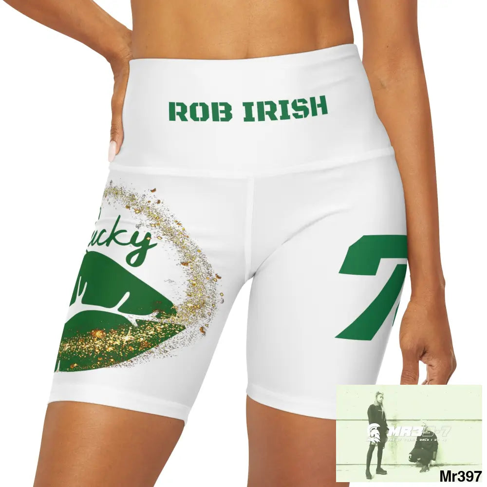 Rob Irish 2015 Kenya High Waisted Yoga Shorts (AOP) 2XS All Over Prints