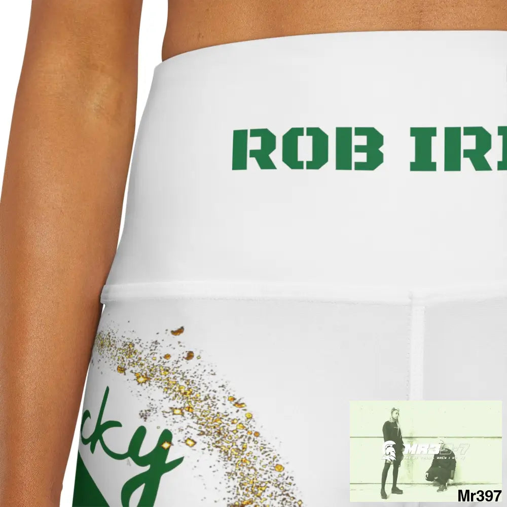 Rob Irish 2015 Kenya High Waisted Yoga Shorts (AOP) All Over Prints