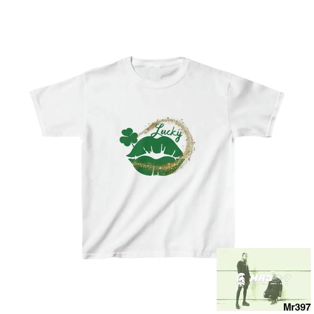 Rob Irish 2015 Kenya Luck of the Irish Choose Life - Kids Heavy Cotton™ Tee Kids clothes
