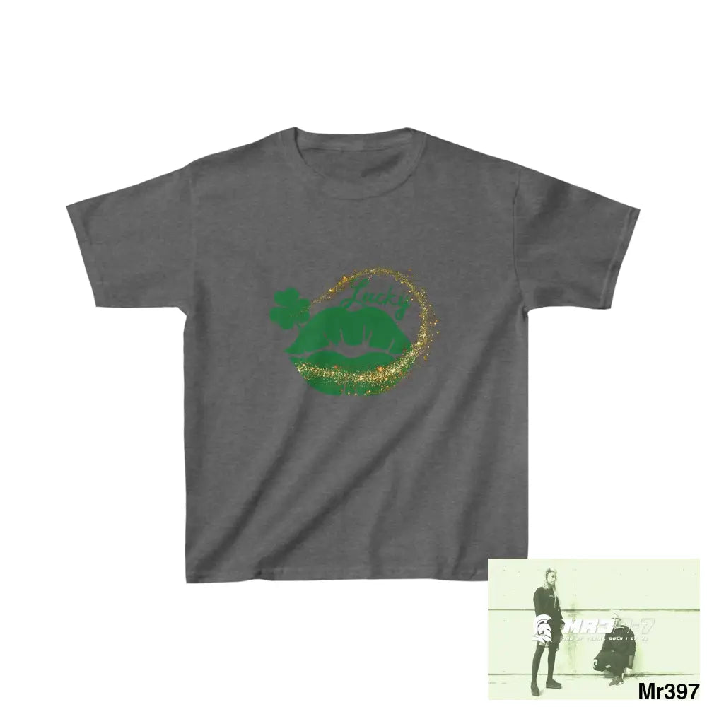 Rob Irish 2015 Kenya Luck of the Irish Choose Life - Kids Heavy Cotton™ Tee Kids clothes