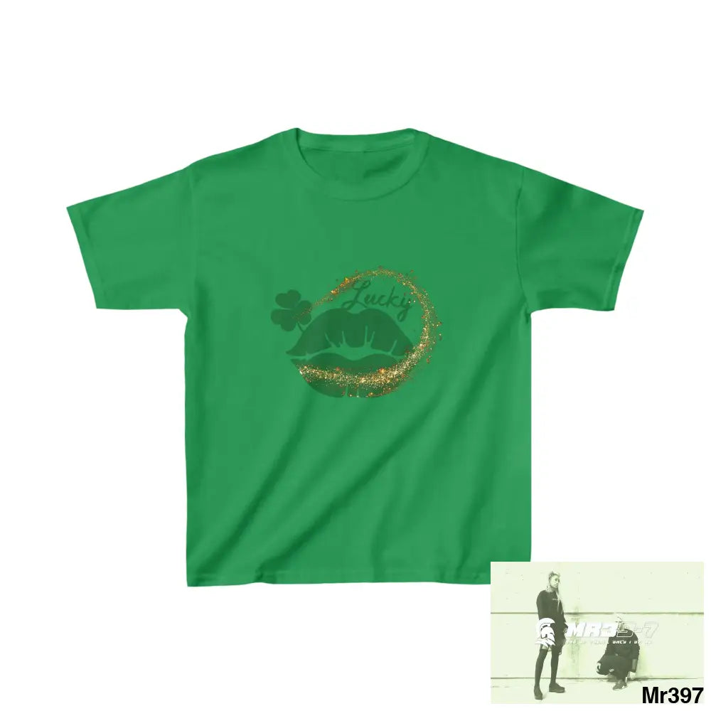 Rob Irish 2015 Kenya Luck of the Irish Choose Life - Kids Heavy Cotton™ Tee Kids clothes