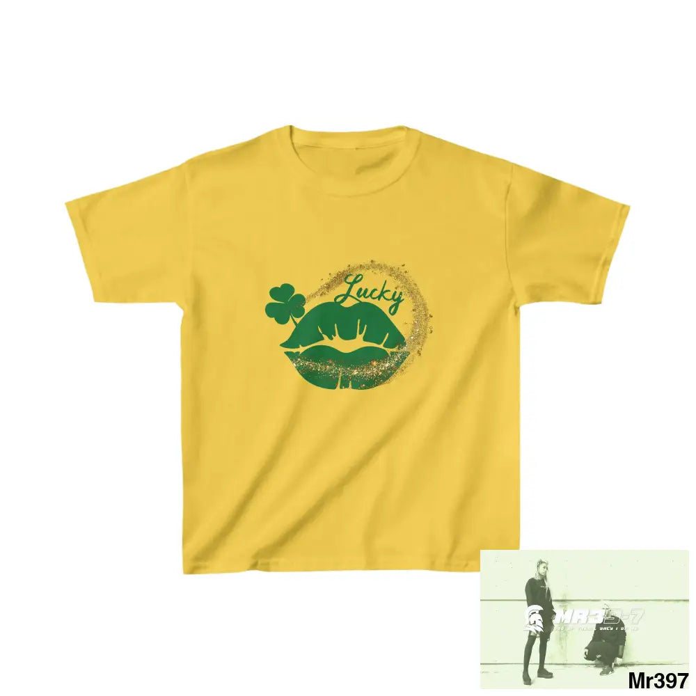 Rob Irish 2015 Kenya Luck of the Irish Choose Life - Kids Heavy Cotton™ Tee Kids clothes