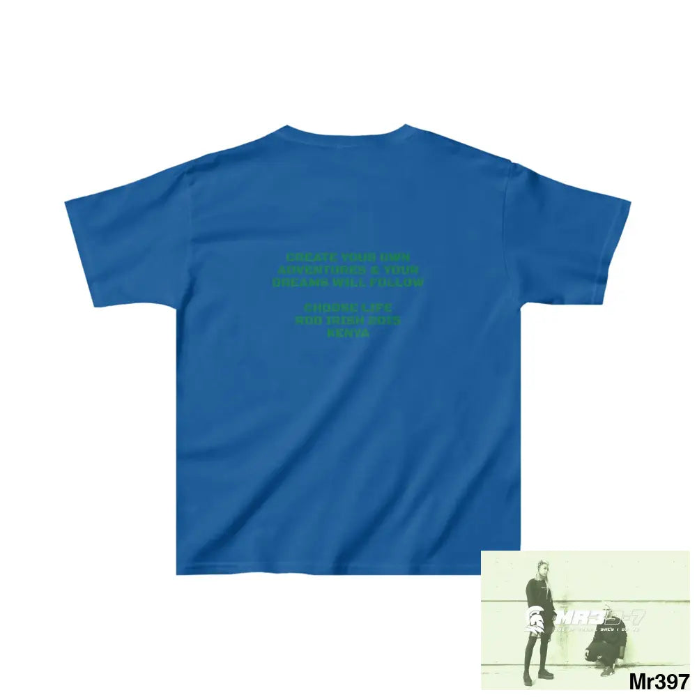 Rob Irish 2015 Kenya Luck of the Irish Choose Life - Kids Heavy Cotton™ Tee XS / Royal Kids clothes