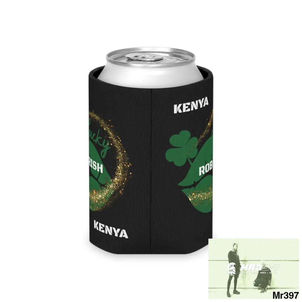 Rob Irish Kenya 2015 Luck of Ireland Can Cooler Regular Can Accessories
