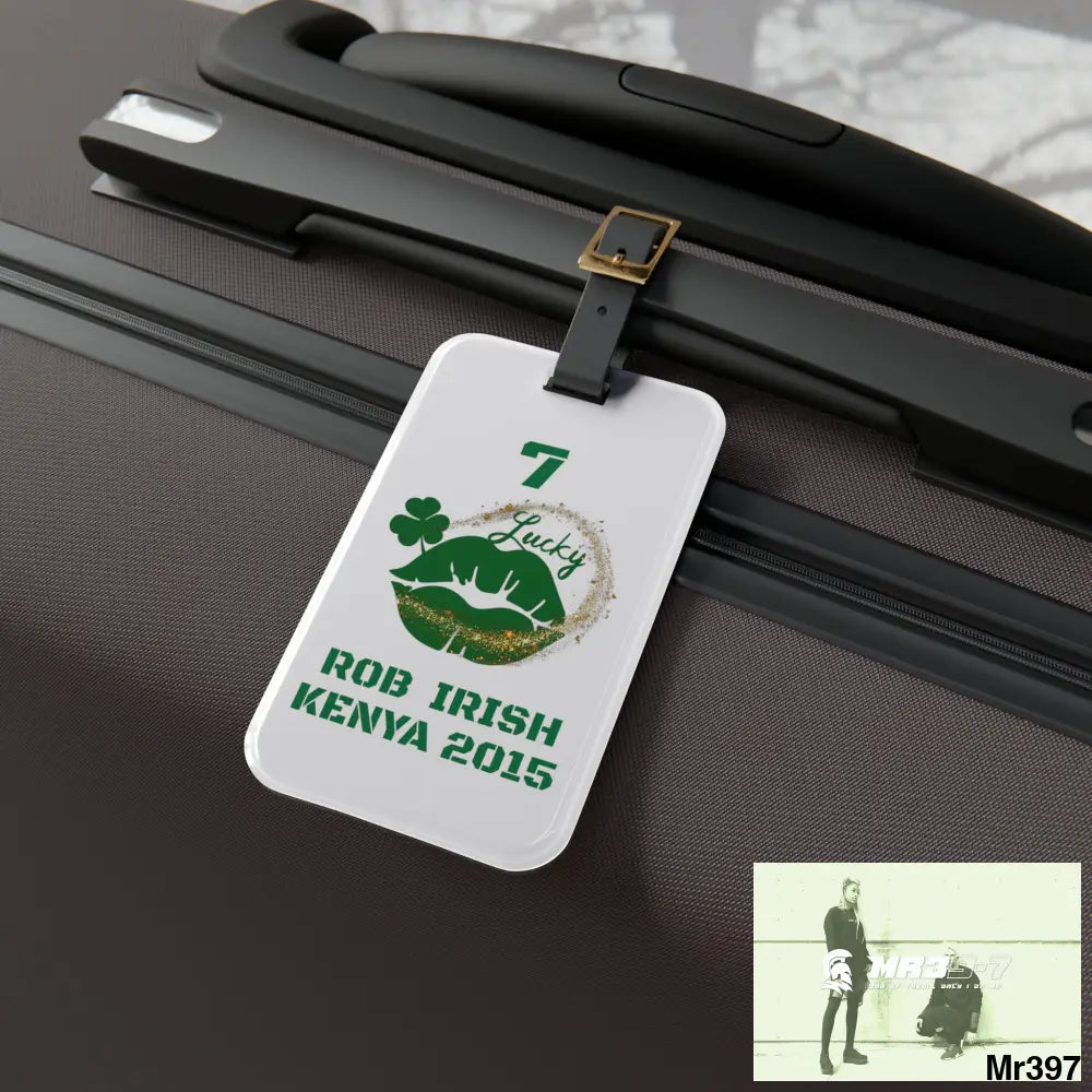 Rob Irish Kenya 2015 Luggage Tag 2.4’’ × 4’’ Accessories
