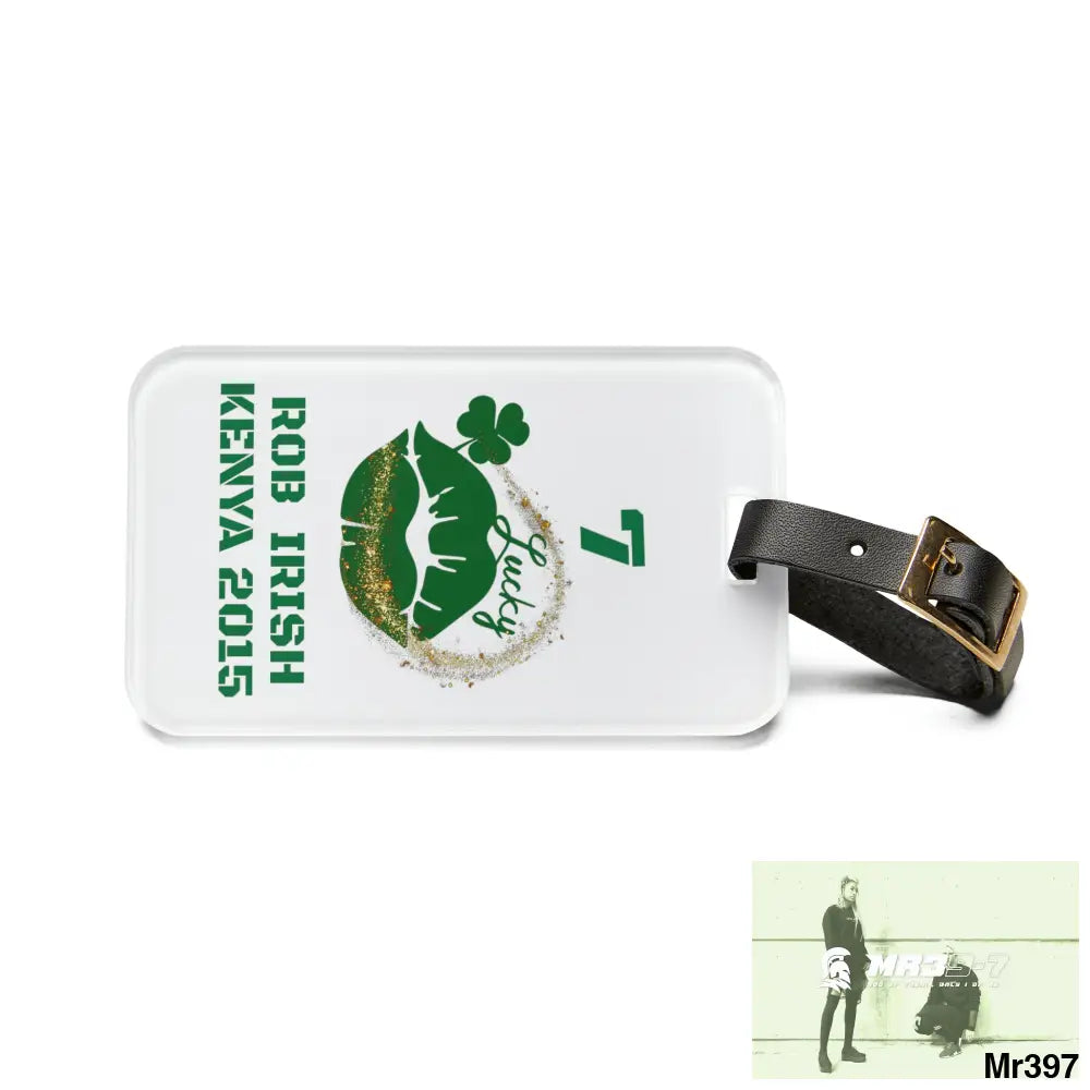 Rob Irish Kenya 2015 Luggage Tag 2.4’’ × 4’’ Accessories