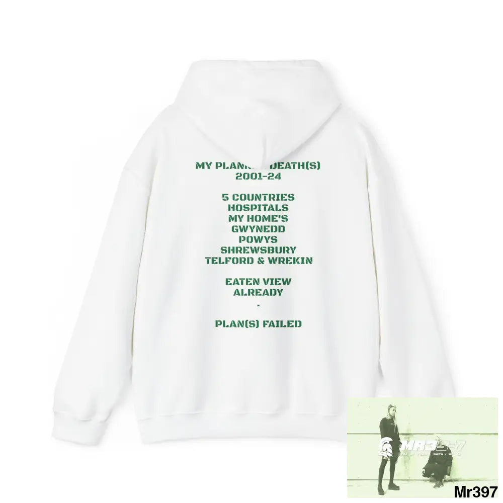 Rob Irish My Life My Death(S) Their Plans Failed 01-24 Heavy Blend™ Hooded Sweatshirt Hoodie