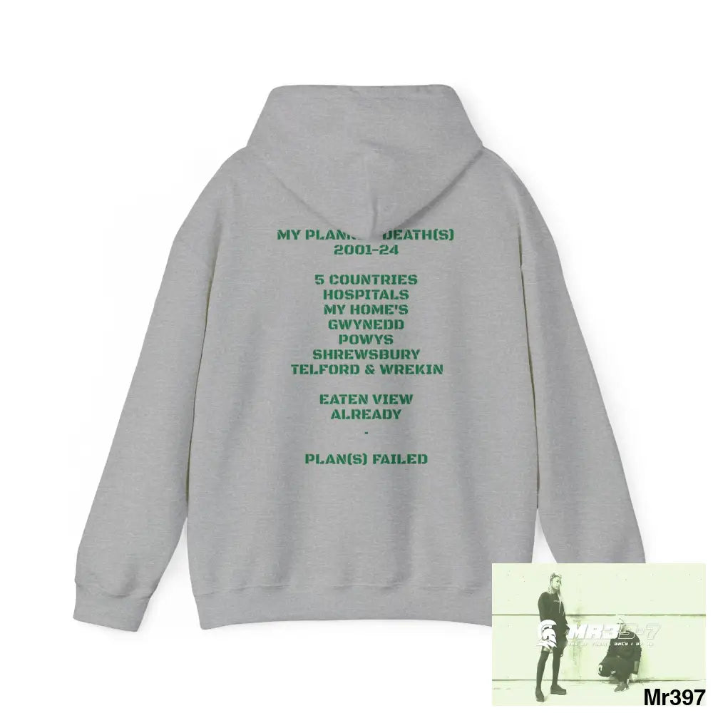 Rob Irish My Life My Death(S) Their Plans Failed 01-24 Heavy Blend™ Hooded Sweatshirt Hoodie