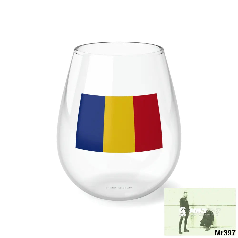 Romania Stemless Wine Glass 11.75oz 11.75oz Mug