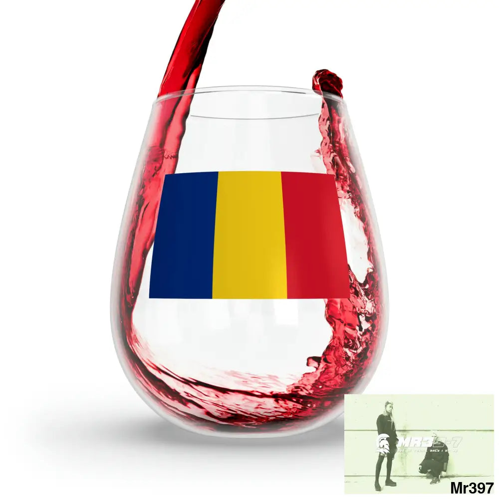 Romania Stemless Wine Glass 11.75oz 11.75oz Mug