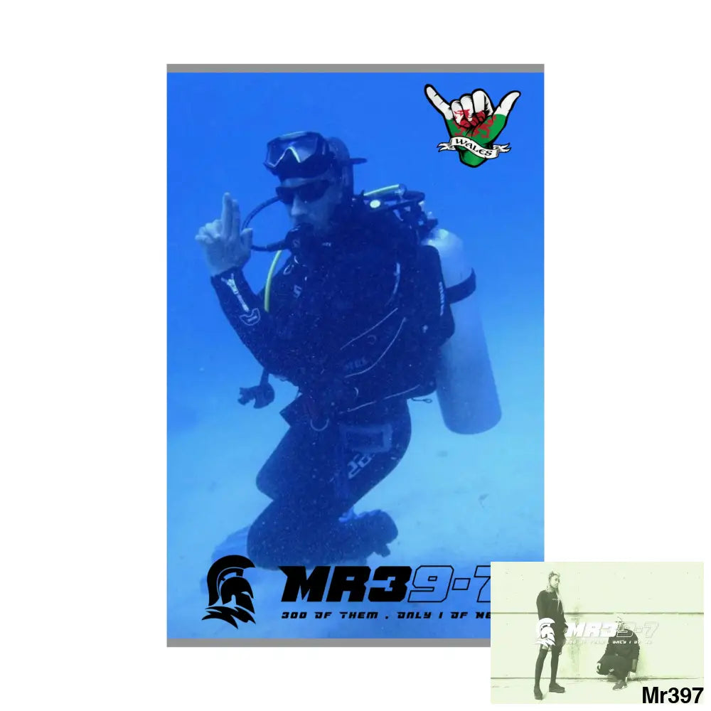 Scuba Me39-7 Dahab Egypt Snowdon Matte Vertical Posters Poster