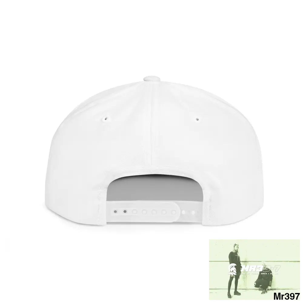 Snapback Hat — A1-Vigilante Retro Logo Flat-Bill Cap Hats