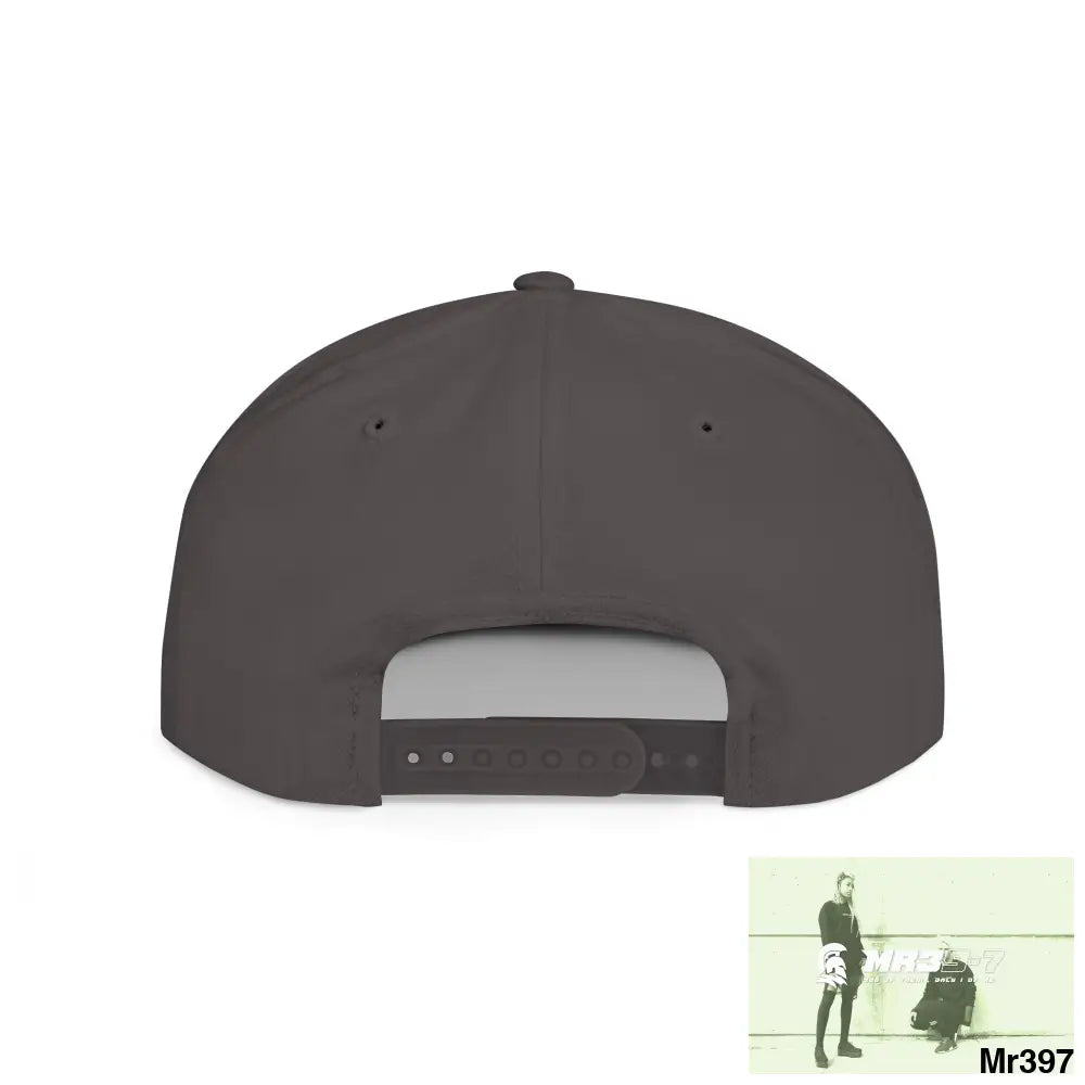 Snapback Hat — A1-Vigilante Retro Logo Flat-Bill Cap Hats