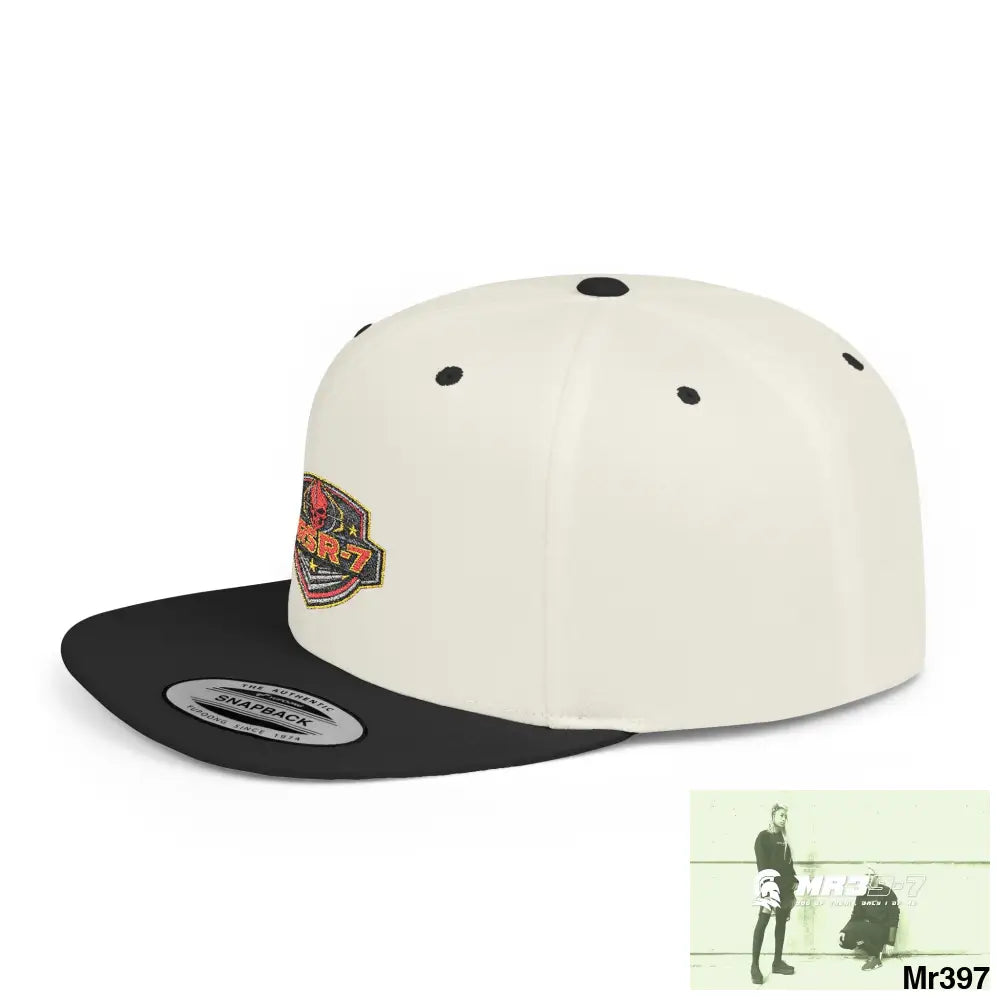 Snapback Hat — TRSR-7 Black Ops - SoCom Retro Logo Flat-Bill Cap Hats