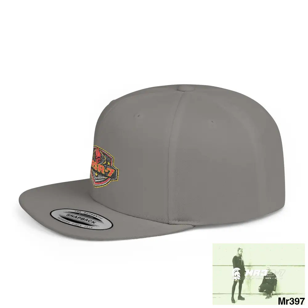Snapback Hat — TRSR-7 Black Ops - SoCom Retro Logo Flat-Bill Cap Hats