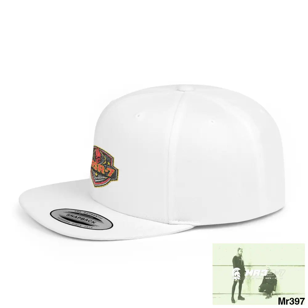 Snapback Hat — TRSR-7 Black Ops - SoCom Retro Logo Flat-Bill Cap Hats