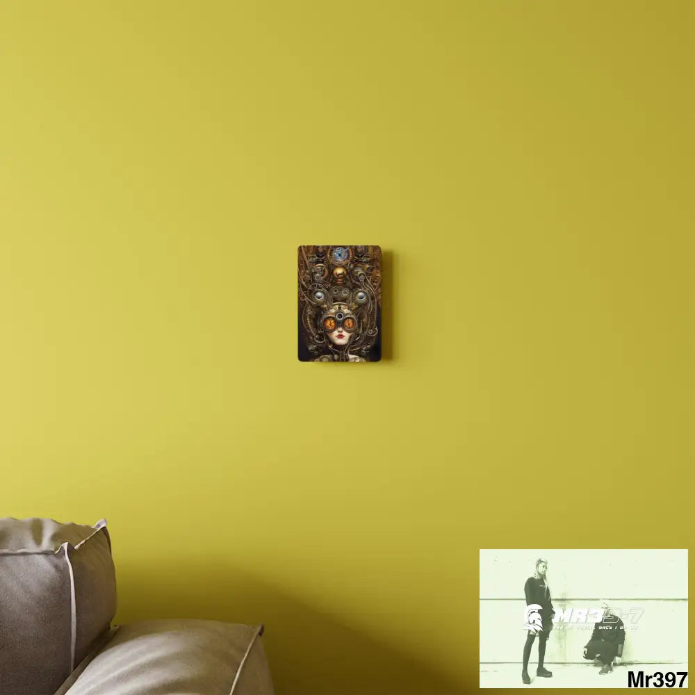 Steampunk Animal Clock Wall Art Panels Home Decor