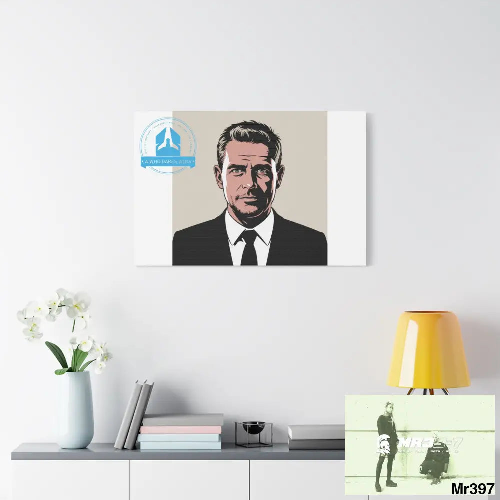 Stylish Stretched Canvas Art Print A1 WDW Banksy stye Kenya 2015 trip no 2 Retro Home Decor Tropical Vibes Wall Art