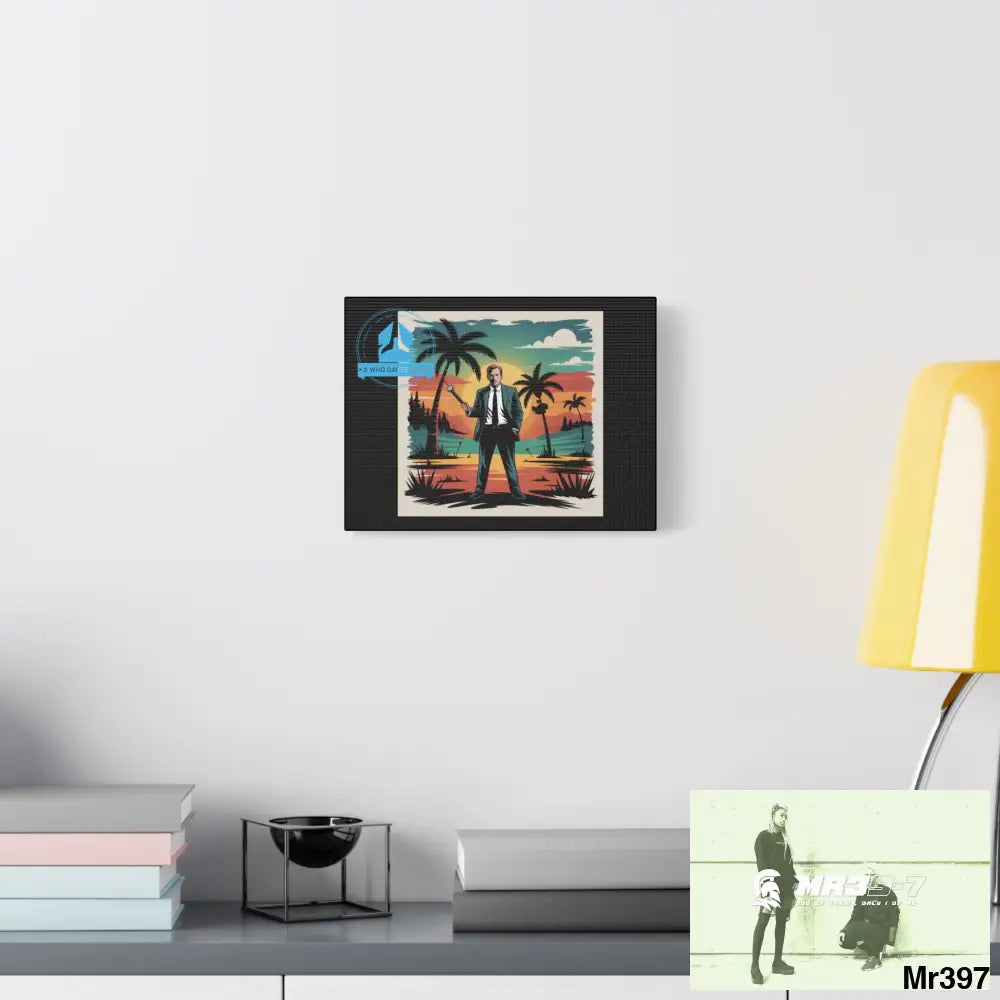 Stylish Stretched Canvas Art Print A1 WDW Banksy stye Kenya 2015 trip no 7 Retro Home Decor Tropical Vibes Wall Art