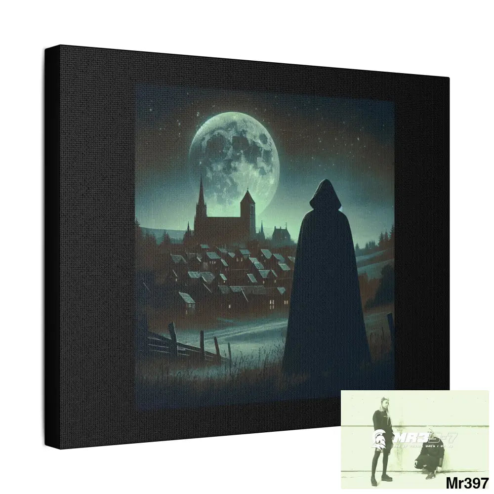 Stylish Stretched Canvas Art Print A1 WDW Banksy style Gwynedd 20x 12 no 3 Canvas