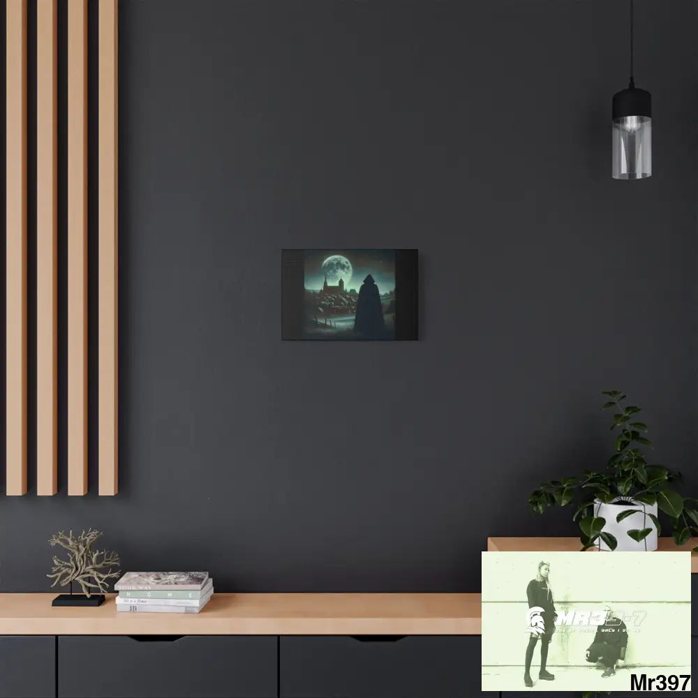 Stylish Stretched Canvas Art Print A1 WDW Banksy style Gwynedd 20x 12 no 3 Canvas