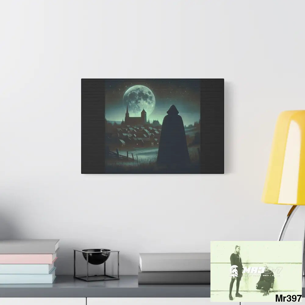 Stylish Stretched Canvas Art Print A1 WDW Banksy style Gwynedd 20x 12 no 3 Canvas