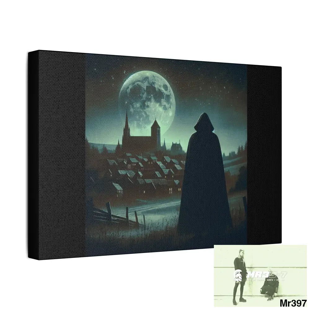 Stylish Stretched Canvas Art Print A1 WDW Banksy style Gwynedd 20x 12 no 3 Canvas