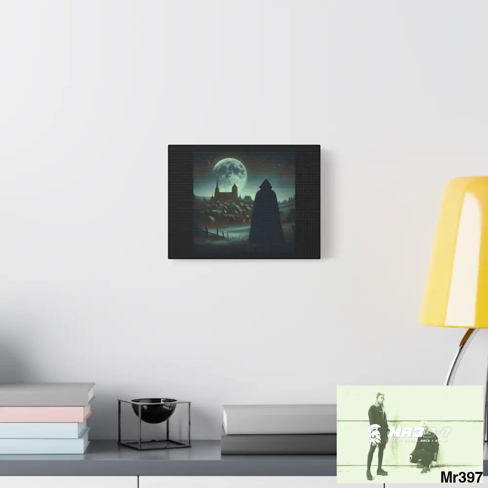 Stylish Stretched Canvas Art Print A1 WDW Banksy style Gwynedd 20x 12 no 3 Canvas