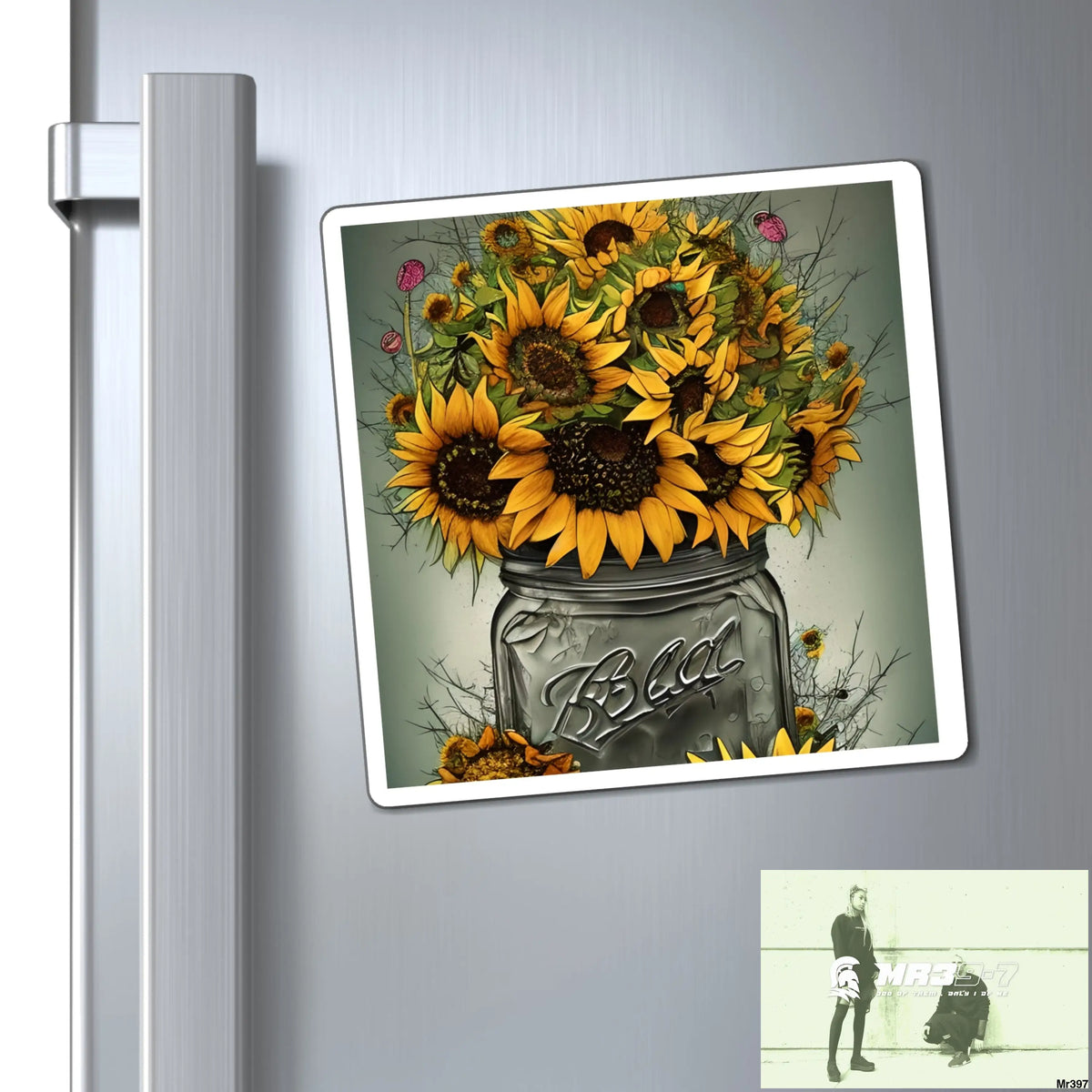 Summer sunflowers Magnet Paper products