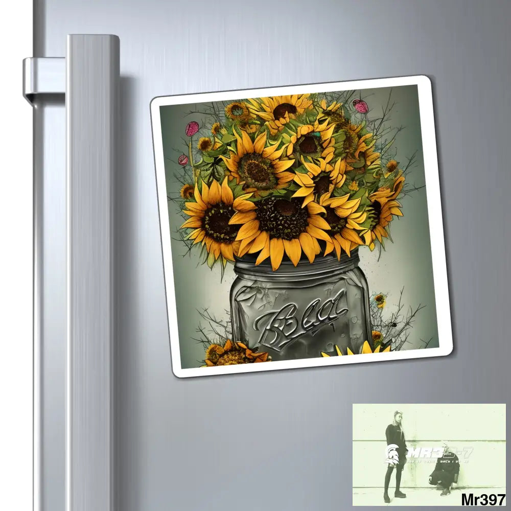 Summer sunflowers Magnet Paper products