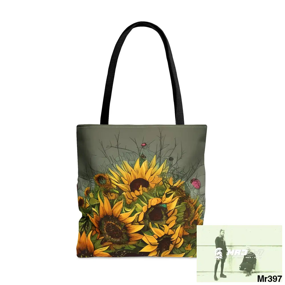 Summer Sunflowers Tote Bag (AOP) Large Bags