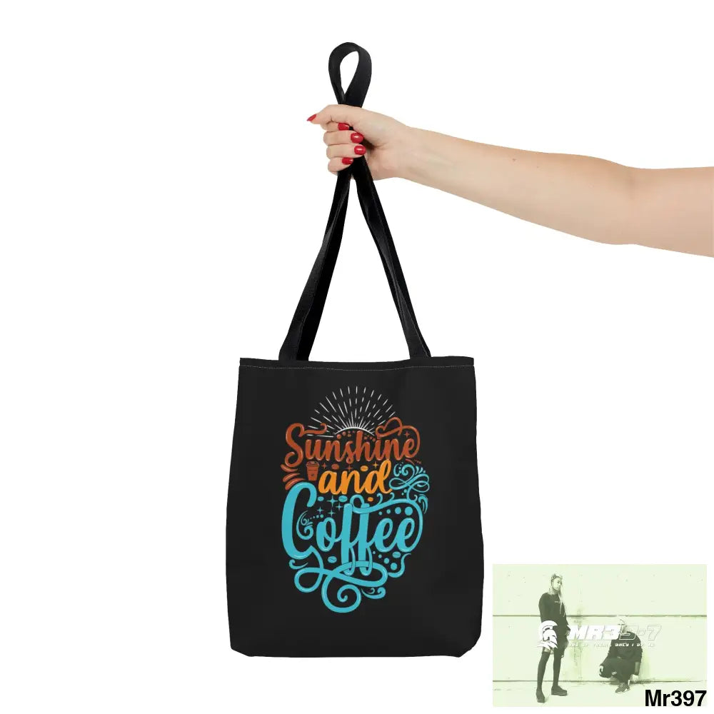 Sunshine & Coffee Tote Bag (AOP) Bags