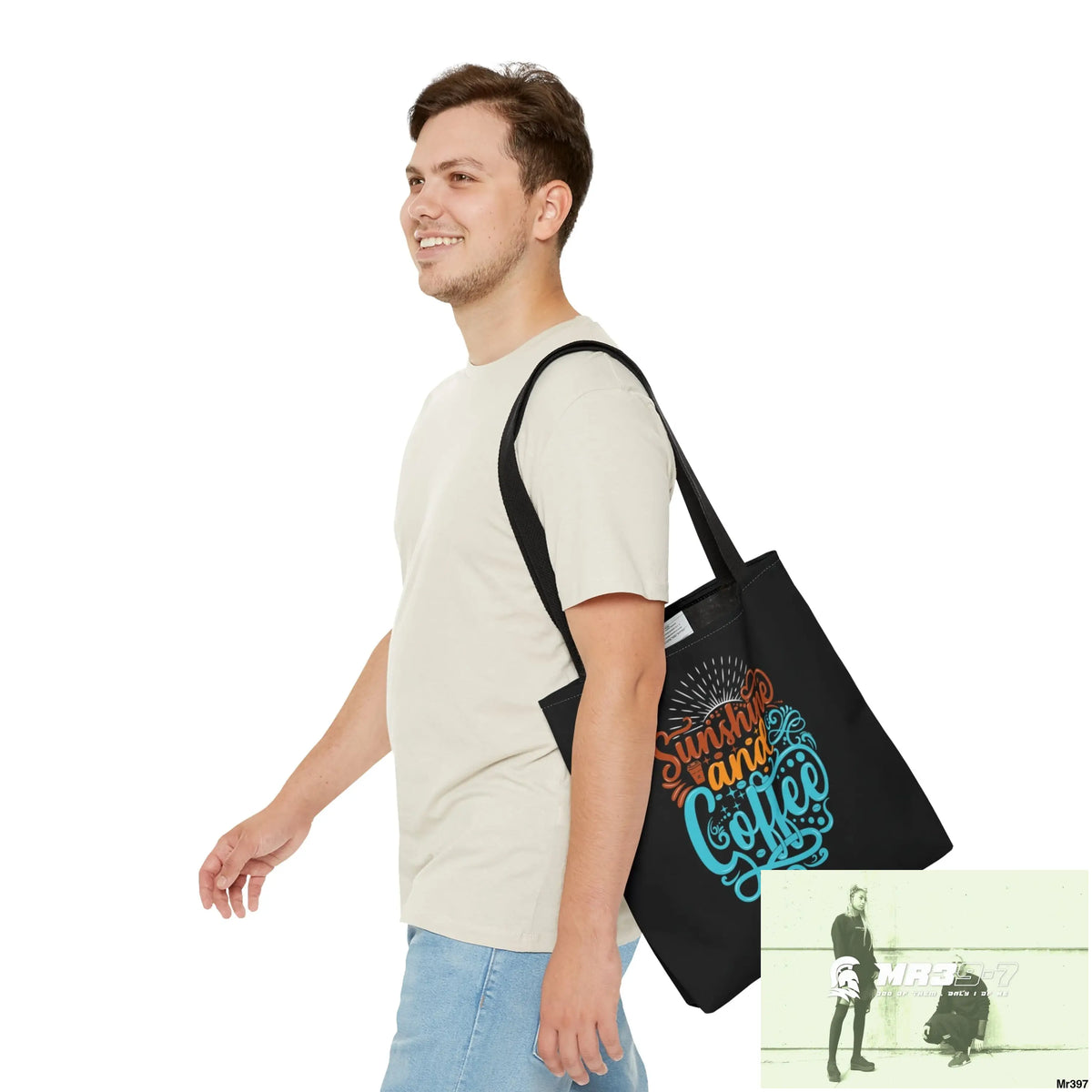 Sunshine & Coffee Tote Bag (AOP) Bags