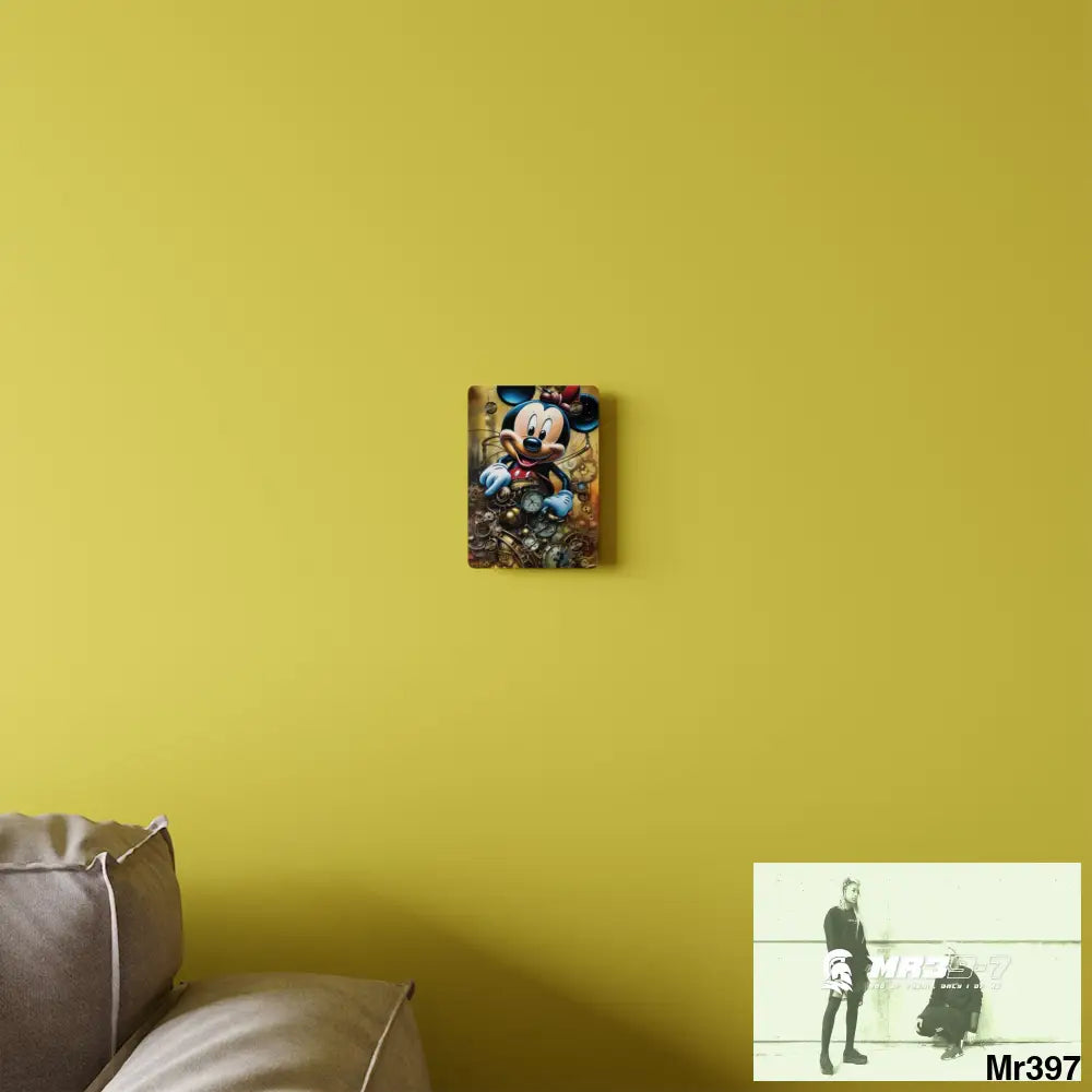Super Resolution Micky Mouse Steampunk Graphic Wall Art Panels Home Decor